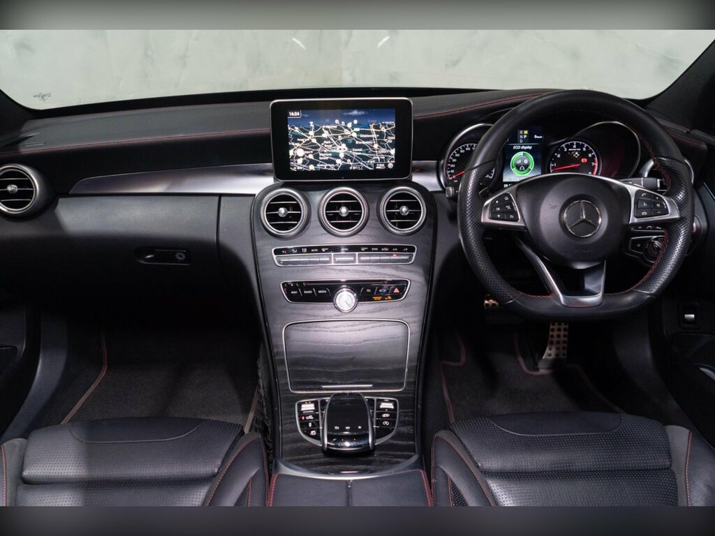 Mercedes-Benz C Class C220d Amg Line Premium White #13