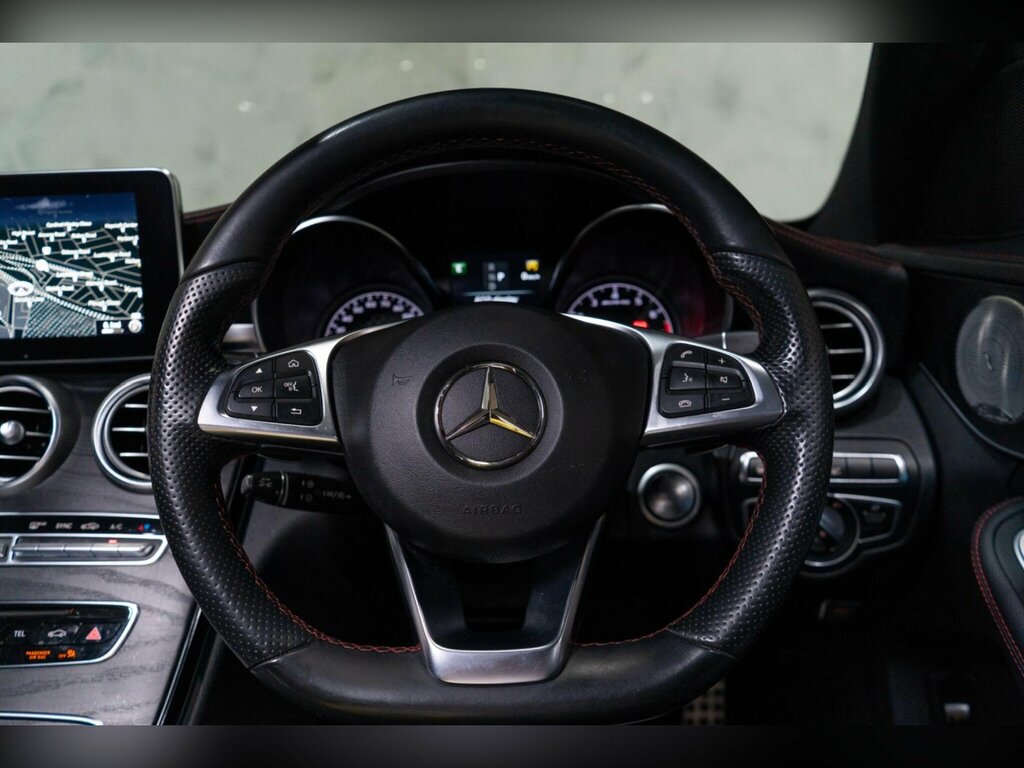 Mercedes-Benz C Class C220d Amg Line Premium White #35