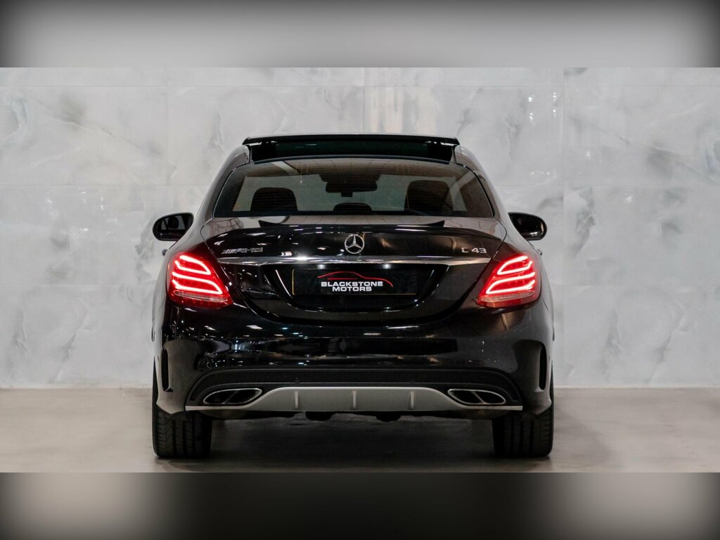 Mercedes-Benz C Class 3.0 C43 V6 Amg Premium Plus G-tronic 4Matic Eur Black #6