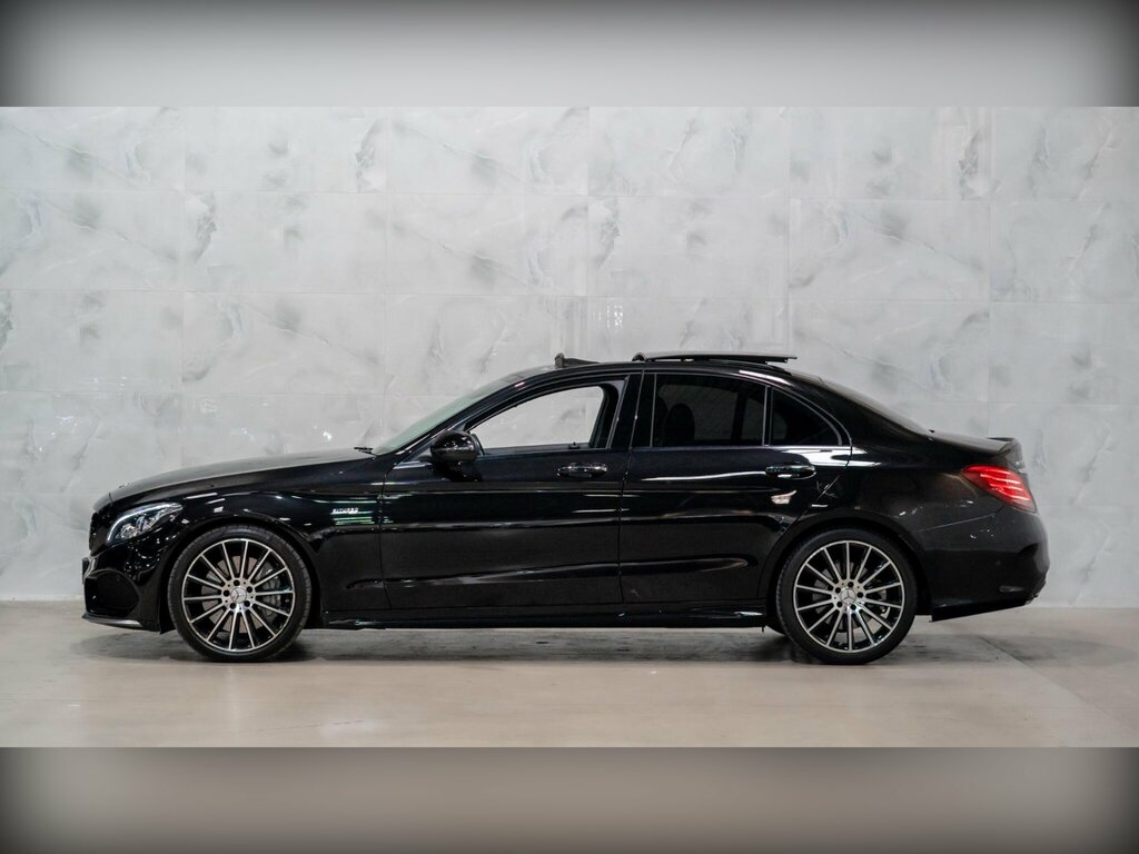 Mercedes-Benz C Class 3.0 C43 V6 Amg Premium Plus G-tronic 4Matic Eur Black #4