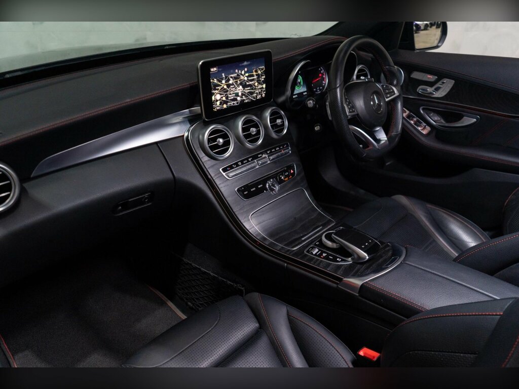 Mercedes-Benz C Class C220d Amg Line Premium White #11