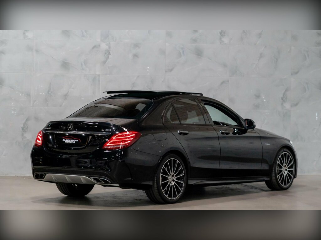 Mercedes-Benz C Class C220d Amg Line Premium White #7