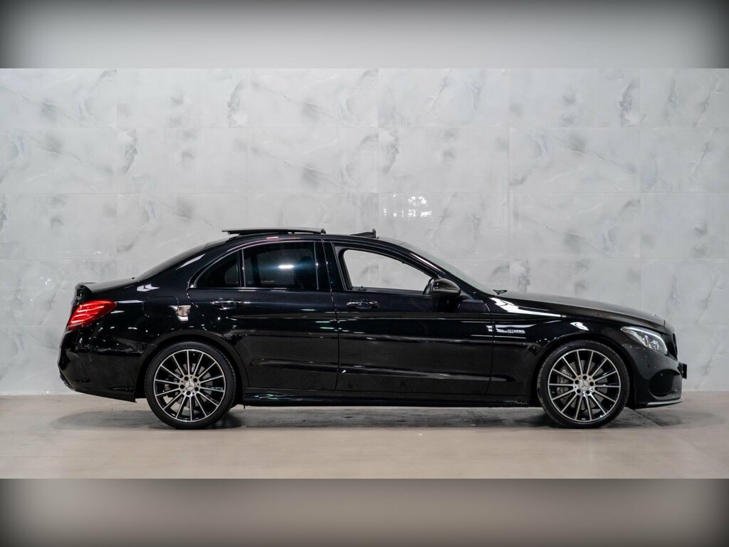 Mercedes-Benz C Class C220d Amg Line Premium White #8