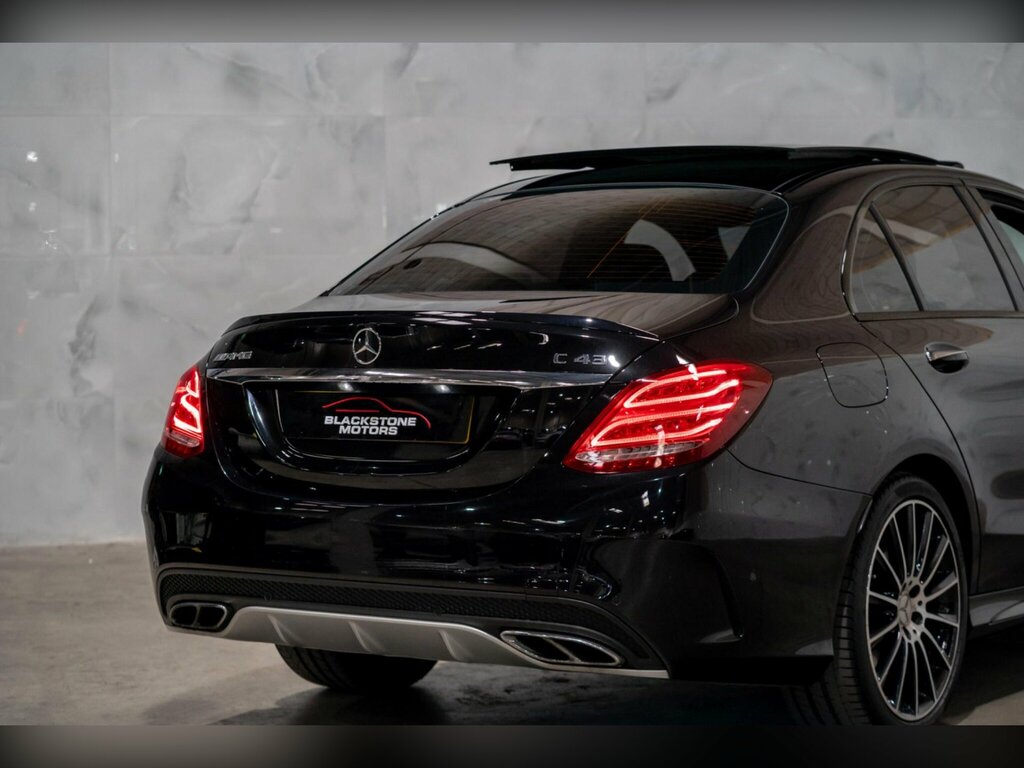 Mercedes-Benz C Class C220d Amg Line Premium White #9