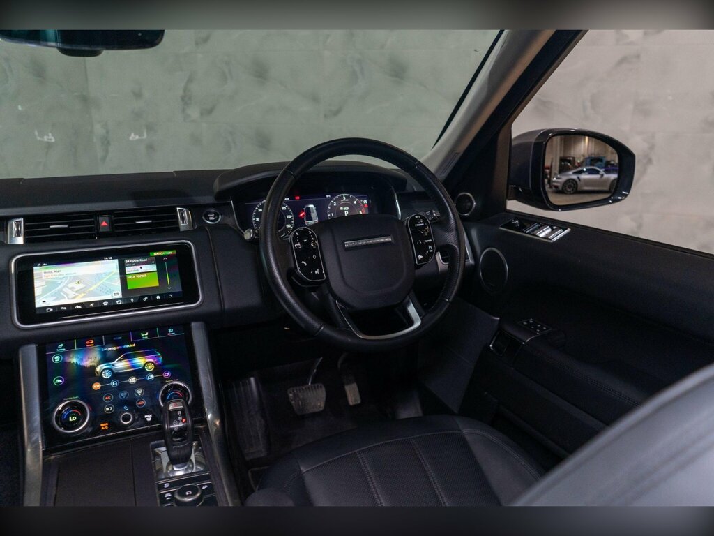 Land Rover Range Rover Sport D300 Hse Silver Black #11