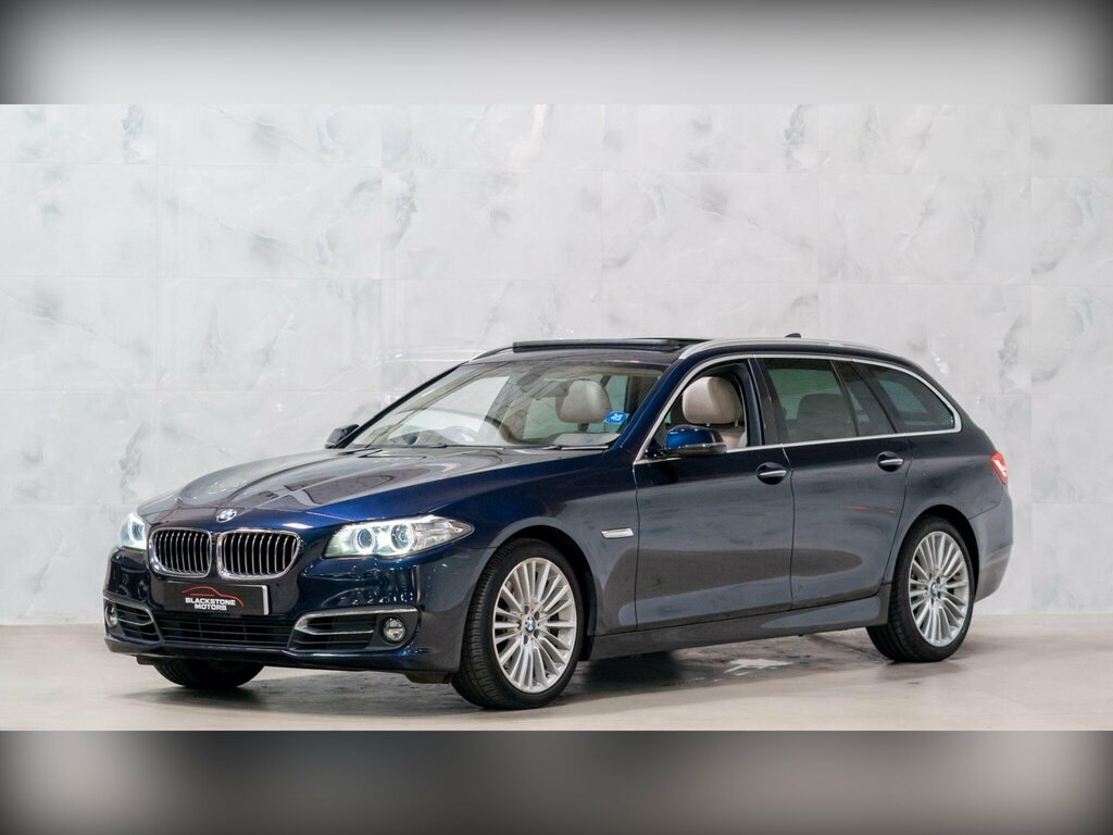 BMW 5 Series 2.0 525D Luxury Touring Euro 6 Ss Blue #4