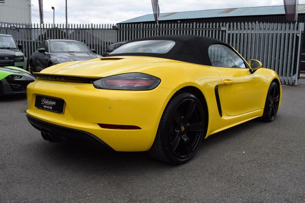 Porsche 718 Boxster Convertible 2.0T Pdk Euro 6 Ss 201717 Yellow #6
