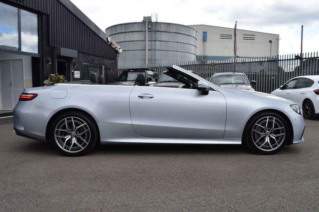 Mercedes-Benz E Class Convertible 2.0 E300h Mhev Amg Line Premium Cabr Silver #4