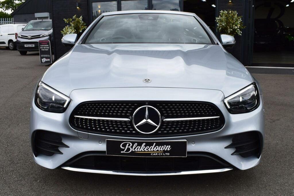 Mercedes-Benz E Class Convertible 2.0 E300h Mhev Amg Line Premium Cabr Silver #2
