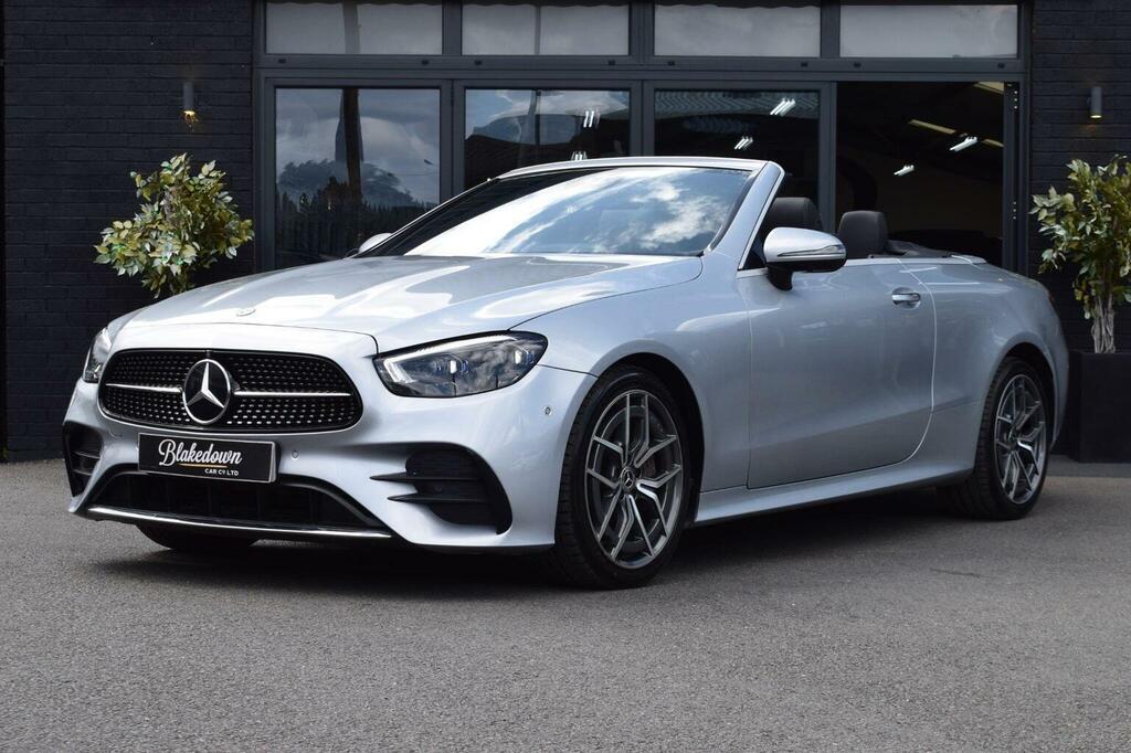 Mercedes-Benz E Class Convertible 2.0 E300h Mhev Amg Line Premium Cabr Silver
