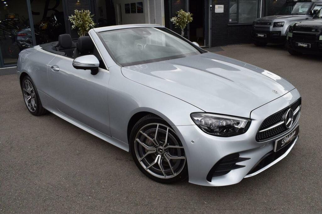 Mercedes-Benz E Class Convertible 2.0 E300h Mhev Amg Line Premium Cabr Silver #3