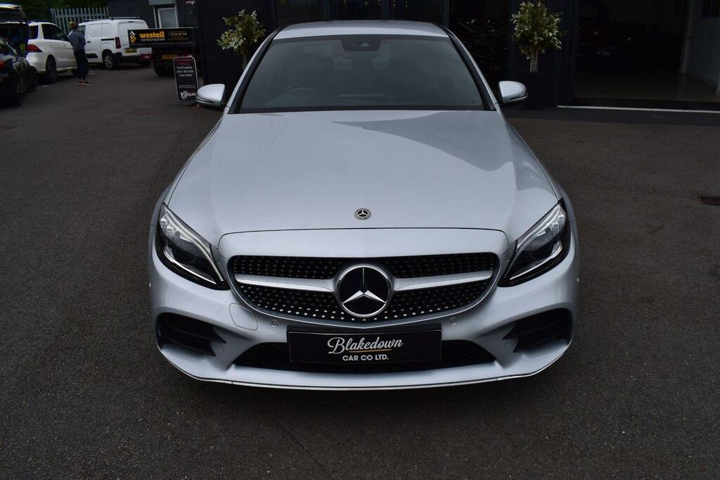 Mercedes-Benz C Class Saloon 2.0 C220d Amg Line Premium G-tronic Euro KR20RPX Silver #2