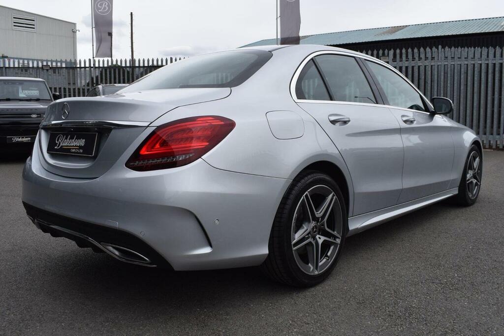 Mercedes-Benz C Class Saloon 2.0 C220d Amg Line Premium G-tronic Euro KR20RPX Silver #5