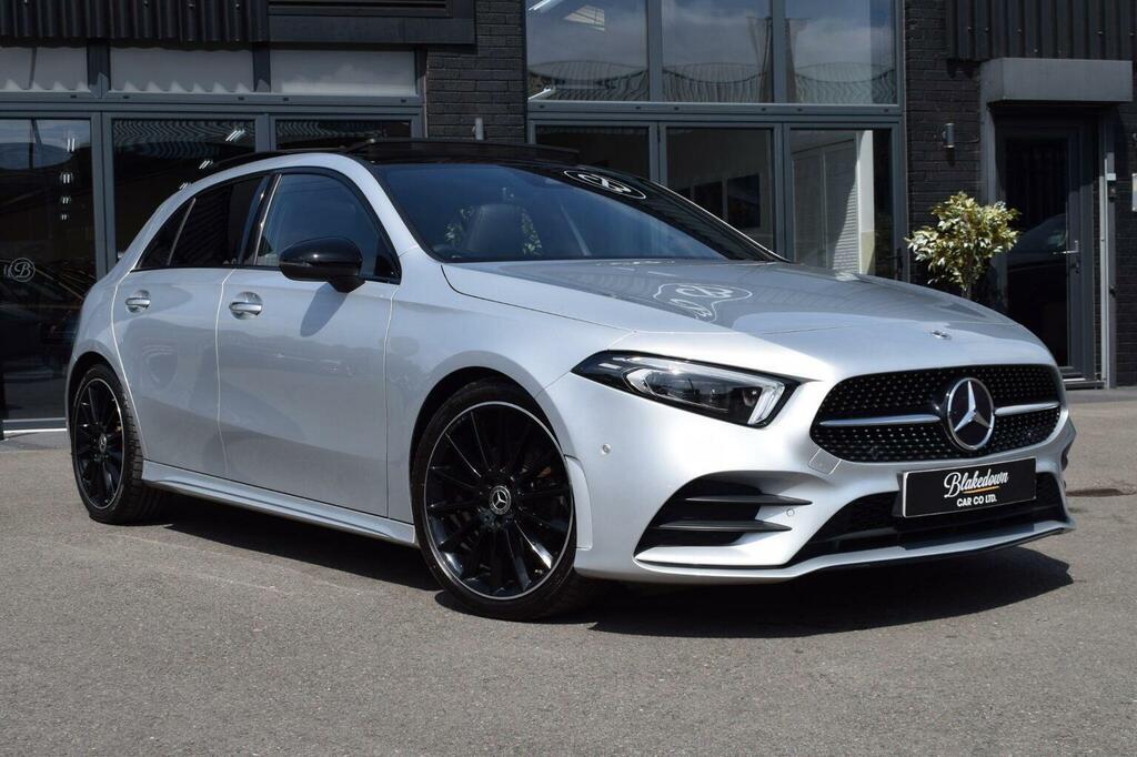 Mercedes-Benz A Class 1.3 A200 Amg Line Night Edition Premium Plus 7G- Silver #2