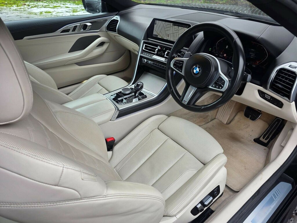 BMW 8 Series 3.0 840I Steptronic Euro 6 Ss 2020 Black #4