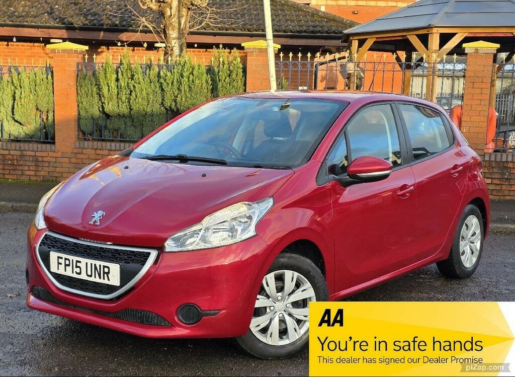 Peugeot 208 1.0 Vti Puretech Access Euro 5 2015 Red