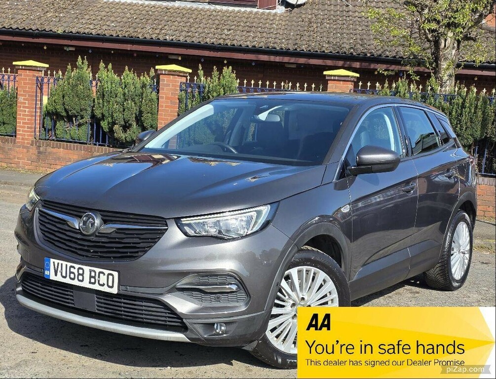 Vauxhall Grandland X 1.5 Turbo D Blueinjection Tech Line Nav Euro 6 S Grey