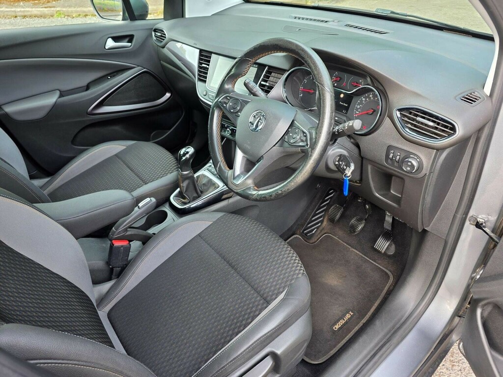 Vauxhall Crossland X 1.2 Elite Nav Euro 6 2018 DS68HHV Grey #3
