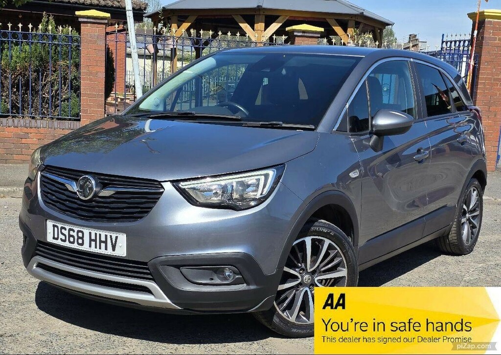 Vauxhall Crossland X 1.2 Elite Nav Euro 6 2018 Grey