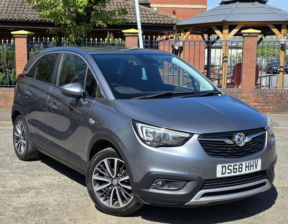 Vauxhall Crossland X 1.2 Elite Nav Euro 6 2018 DS68HHV Grey #2