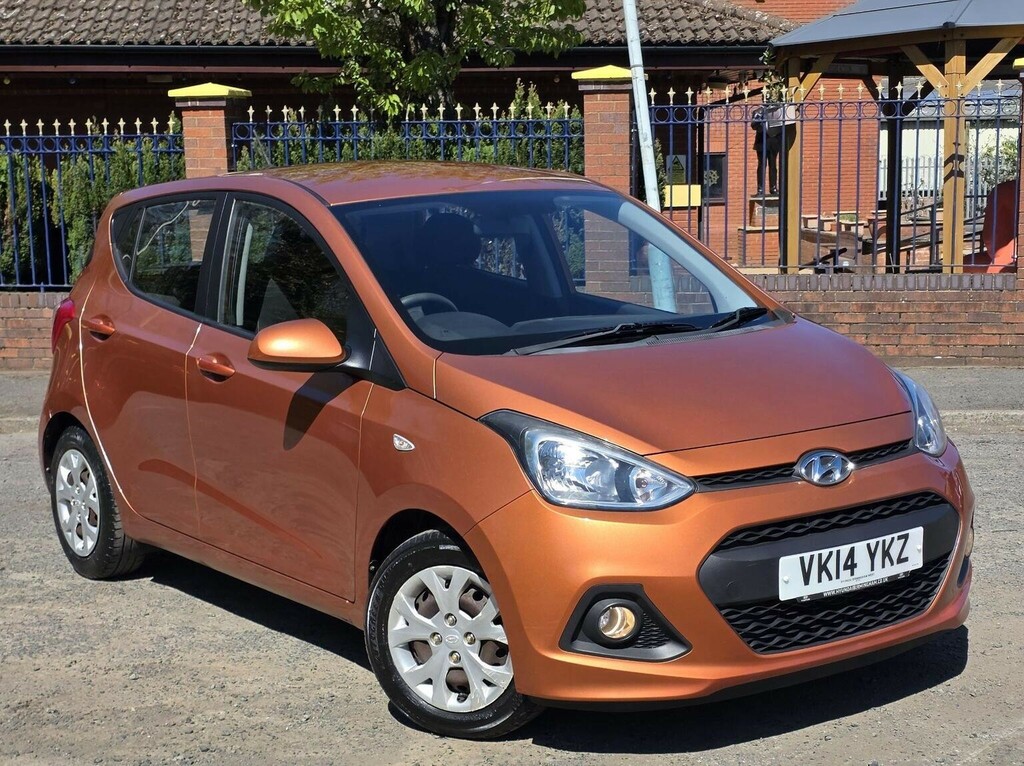 Hyundai I10 1.0 Se Euro 5 2014 VK14YKZ Orange #2
