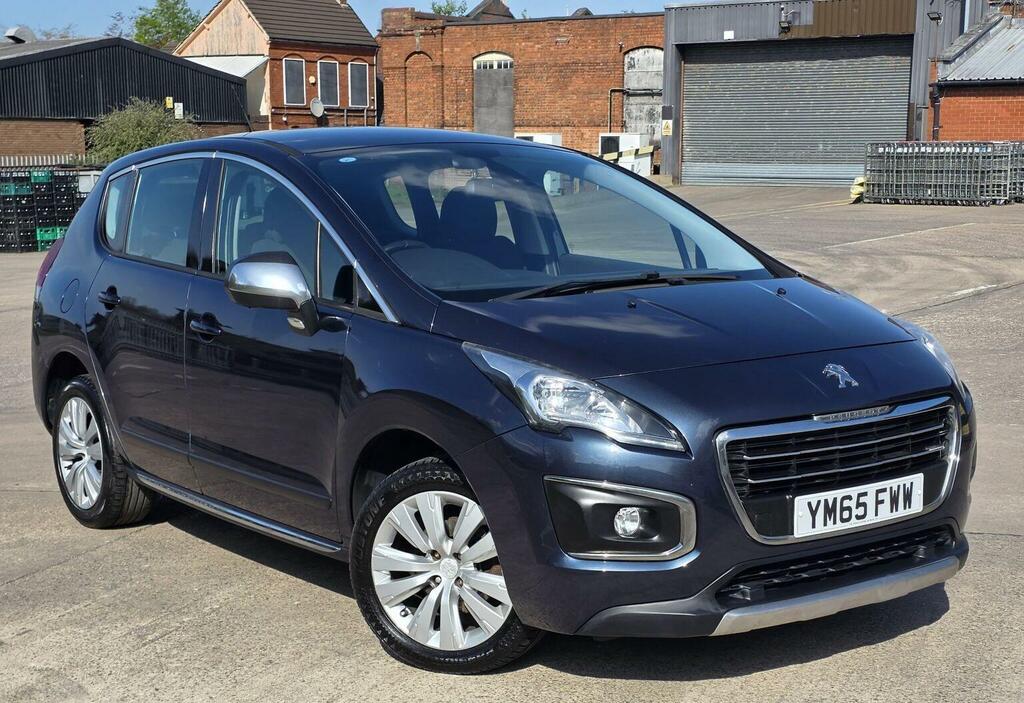 Peugeot 3008 1.6 Bluehdi Active Euro 6 Ss 2016 YM65FWW Blue #2