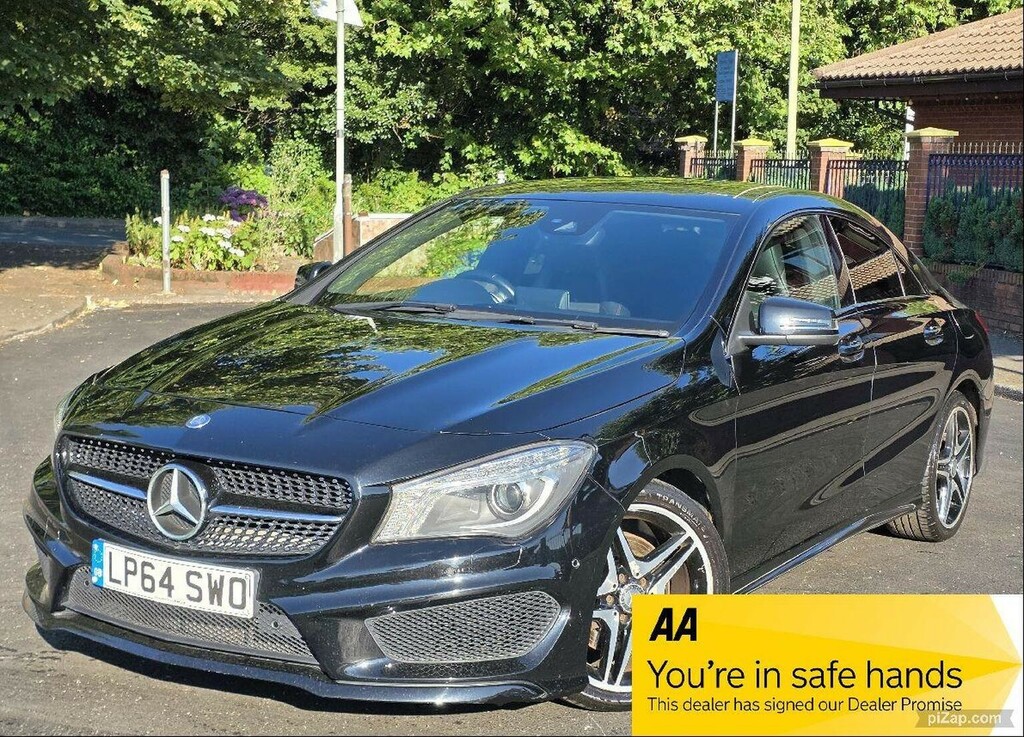 Mercedes-Benz CLA Class 2.1 Cla220 Cdi Amg Sport Coupe 7G-dct Euro 6 Ss Black