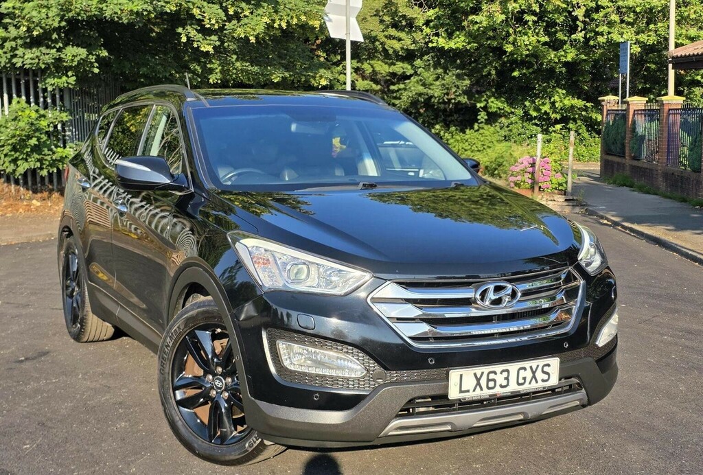 Hyundai Santa Fe 2.2 Crdi Premium Se 4Wd Euro 5 7 Seat Black #2