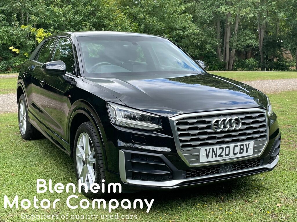Audi Q2 1.5 Tfsi 150Bhp 35 S Line Suv With Full Serv Black