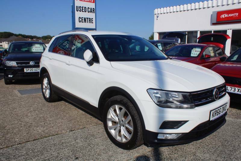 Volkswagen Tiguan 2.0 Tdi 150 4Motion Se Nav Dsg White