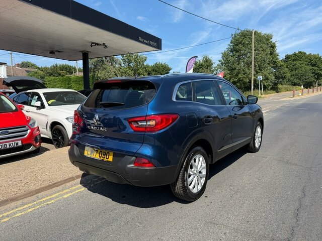 Renault Kadjar 1.2 Tce Dynamique Nav Suv Euro 6 LW17OBO Blue #5