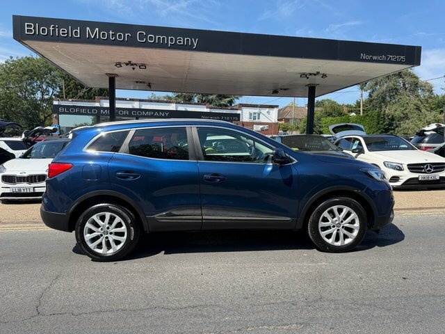 Renault Kadjar 1.2 Tce Dynamique Nav Suv Euro 6 LW17OBO Blue #4
