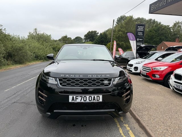 Land Rover Range Rover Evoque 2.0 D150 R-dynamic Suv Fwd Euro AF70OAD Black #2