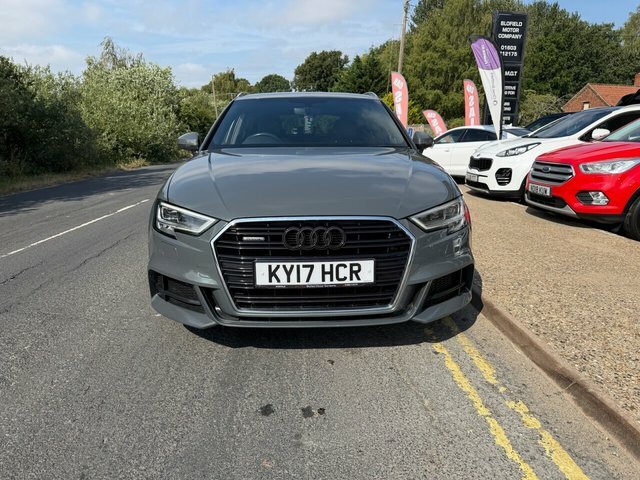 Audi A3 2.0 Tdi S Line Sportback S Tronic Quatt KY17HCR Grey #3