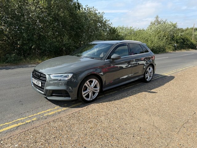 Audi A3 2.0 Tdi S Line Sportback S Tronic Quatt Grey