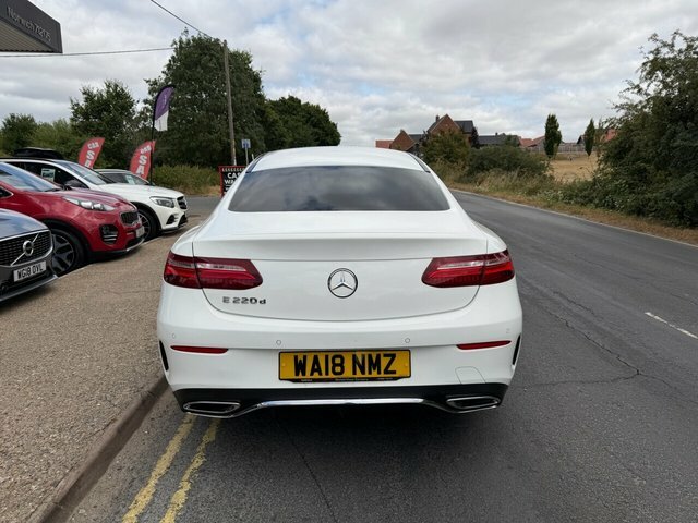 Mercedes-Benz E Class 2.0 E220d Amg Line Coupe G-tronic Euro WA18NMZ White #5