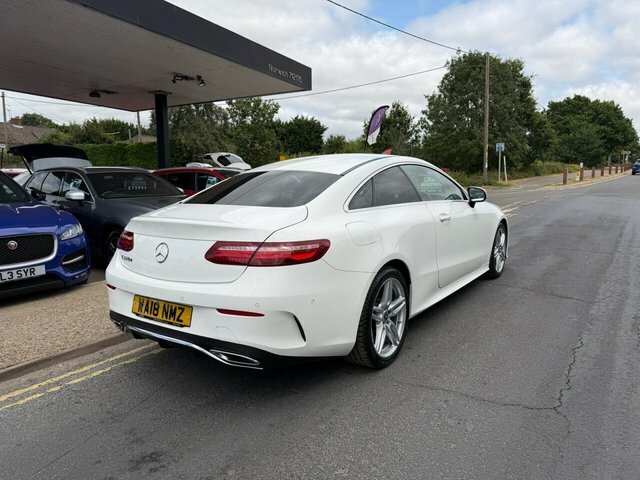 Mercedes-Benz E Class 2.0 E220d Amg Line Coupe G-tronic Euro WA18NMZ White #4