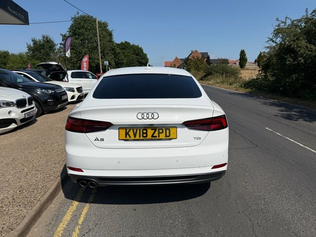 Audi A5 2.0 Tdi Ultra S Line Sportback S Tronic White #6