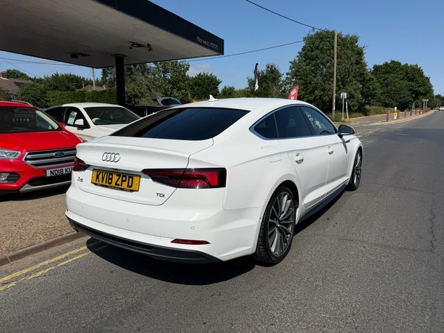 Audi A5 2.0 Tdi Ultra S Line Sportback S Tronic White #5