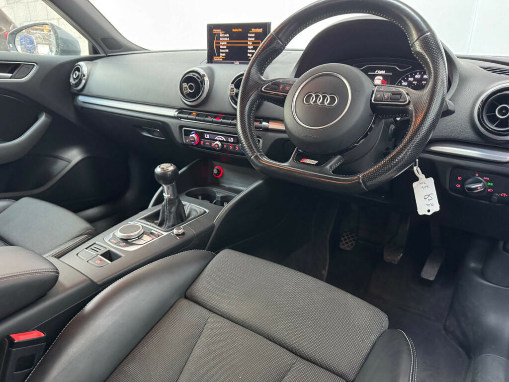 Audi A3 1.6 Tdi S Line Euro 6 Ss Nav YN16YOY Grey #3