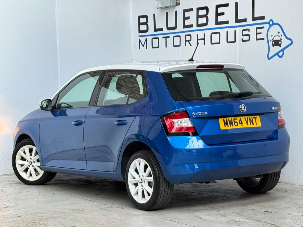 Skoda Fabia 1.2 Tsi Se Euro 6 Ss Blue #4