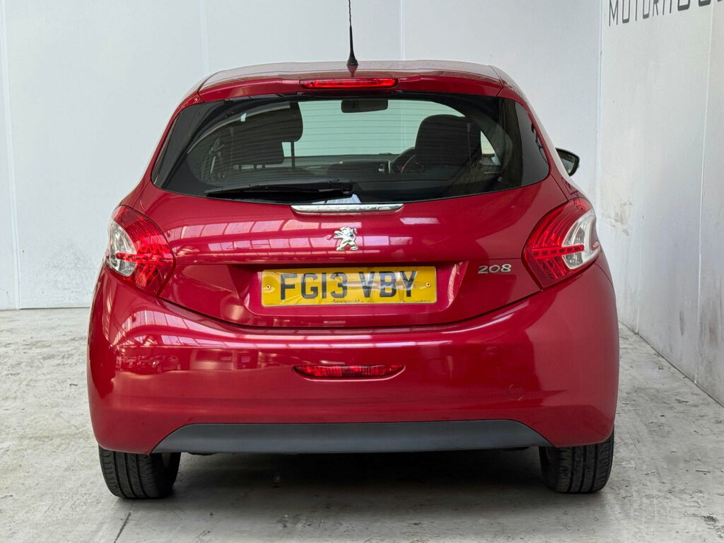 Peugeot 208 1.4 Hdi Active Euro 5 Red #5