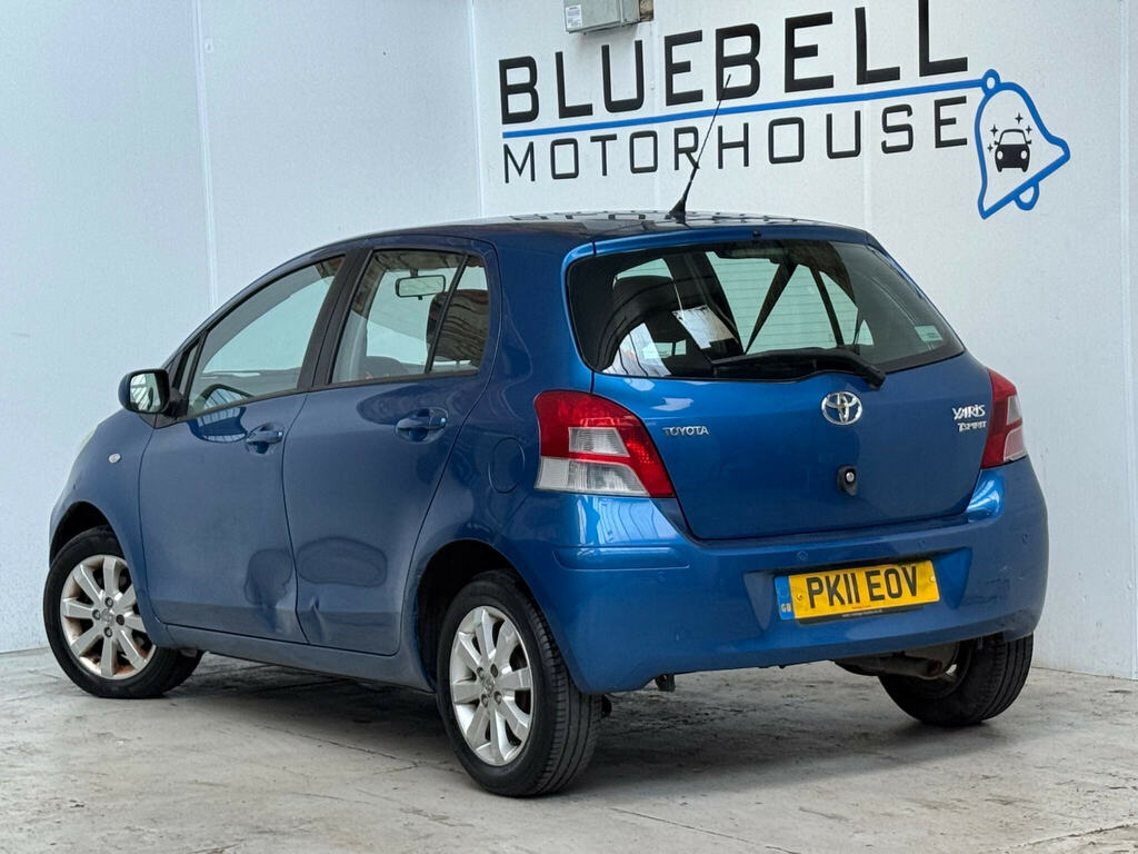 Toyota Yaris 1.33 Dual Vvt-i T Spirit Euro 5 Ss Blue #4