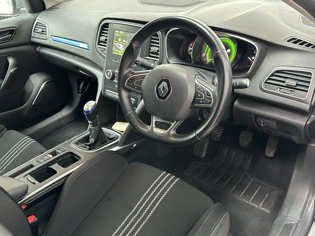 Renault Megane 1.6 Dci Gt Line Nav Euro 6 Ss Silver #3
