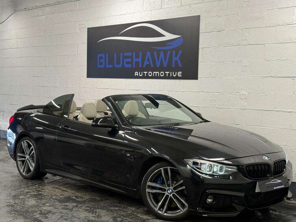 BMW 4 Series 2.0 430I M Sport Convertible Euro YL18NHD Black #5