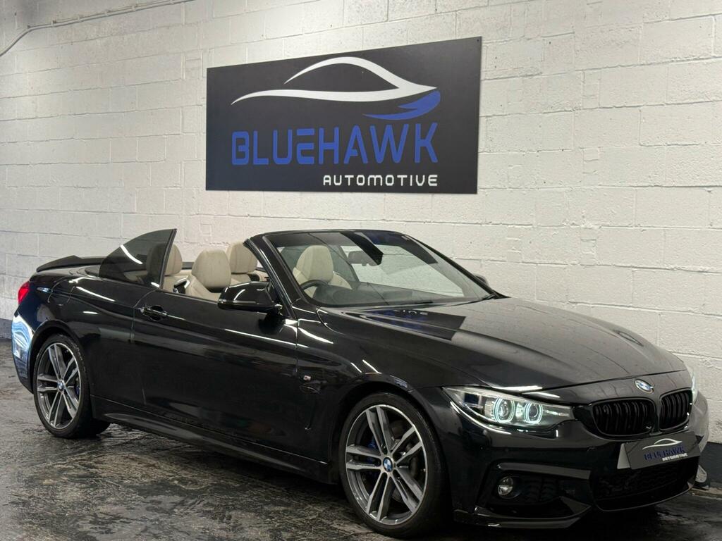 BMW 4 Series 2.0 430I M Sport Convertible Euro YL18NHD Black #6
