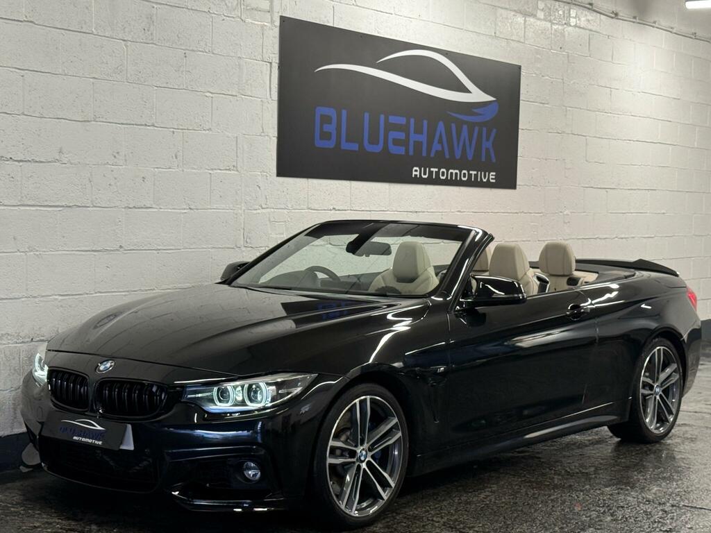 BMW 4 Series 2.0 430I M Sport Convertible Euro YL18NHD Black #3