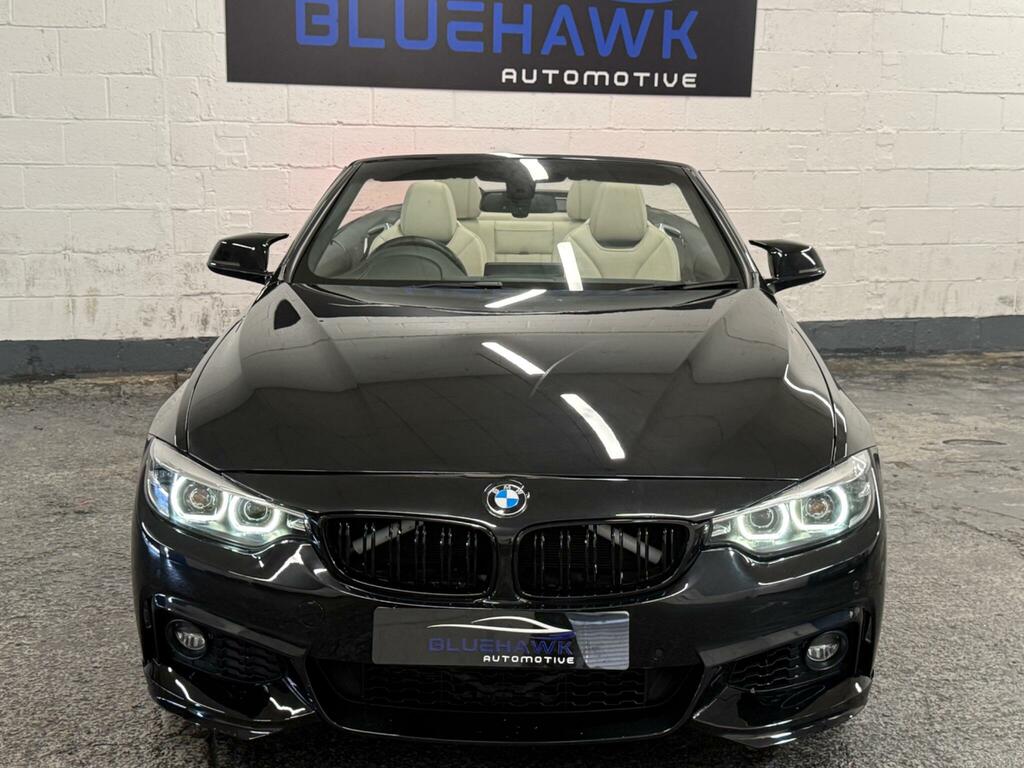 BMW 4 Series 2.0 430I M Sport Convertible Euro YL18NHD Black #4