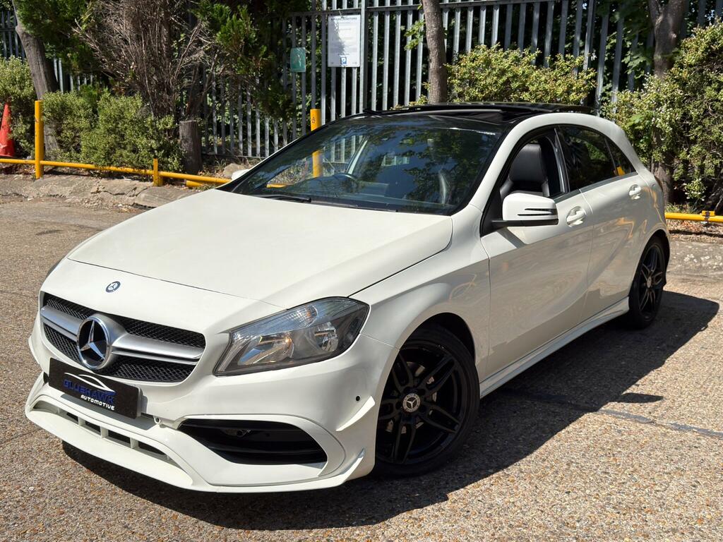 Mercedes-Benz A Class 1.5 A180d Amg Line 7G-dct Euro 6 Ss LK17OCU White #4