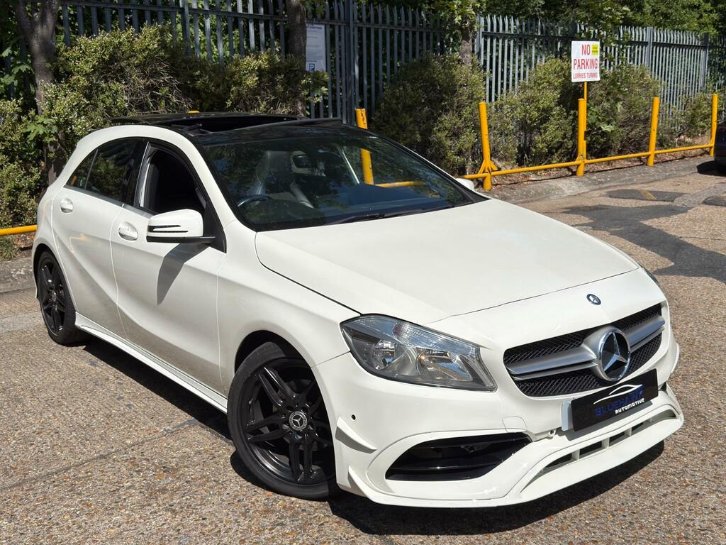 Mercedes-Benz A Class 1.5 A180d Amg Line 7G-dct Euro 6 Ss White